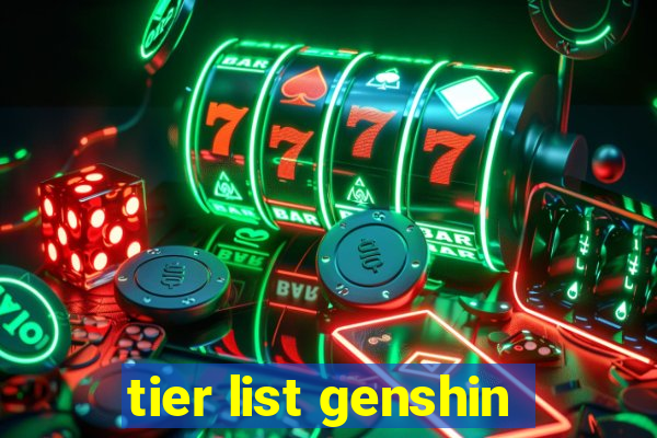 tier list genshin